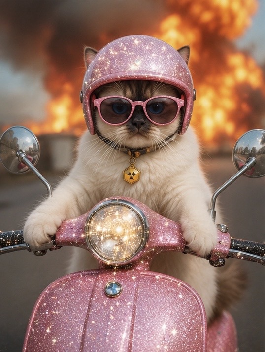 Scooter Cat